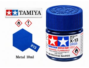 Tamiya X-13 Blue Metallic/Modrá Met.