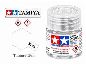 Tamiya X-20A Ředidlo 10ml pro akr.barvy
