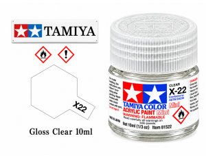 Tamiya X-22 Clear/Lesklý Lak