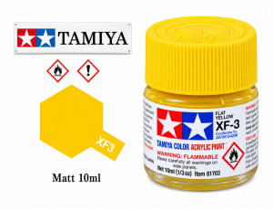 Tamiya XF-3 Flat Yellow/Žlutá Matná