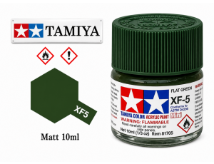 Tamiya XF-5 Flat Green/Zelená Matná