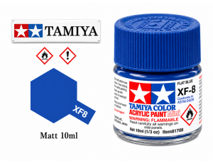 Tamiya XF-8 Flat Blue/Modrá Matná
