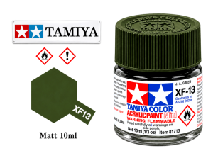 Tamiya XF-13 J.A.Green/Zelená Matná