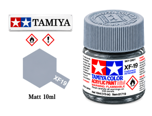 Tamiya XF-19 Sky Grey/Modrošedá