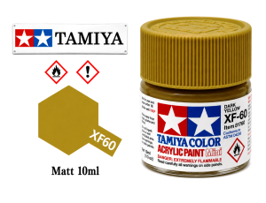 Tamiya XF-60 Dark Yellow/Tmavě Žlutá
