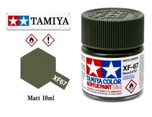 Tamiya XF-67 NATO Green/Zelená NATO