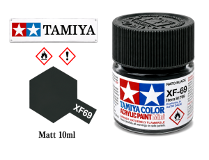 Tamiya XF-69 NATO Black/Černá NATO