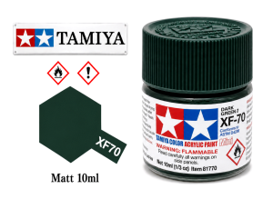 Tamiya XF-70 Dark Green 2 (IJN)/Zelená