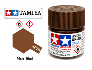 Tamiya XF-79 Lino Deck Brown/Hnědá