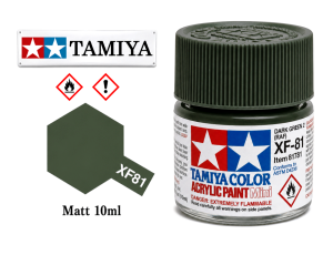 Tamiya XF-81 Dark Green 2 RAF/Zelená