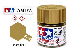 Tamiya XF-88 Dark Yellow 2/Tm.žlutá 2