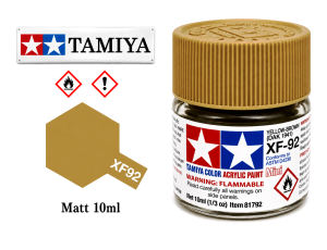Tamiya XF-92 Yellow-Brown DAK 1941