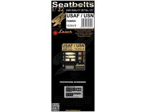 USAF/USN Early fabric (laser) Seatbelts