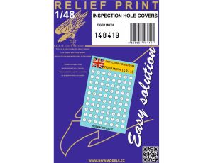 Víka inspekčních otvorů Simply 1/48