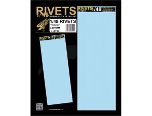 Volné řady nýtů - Rivets (0.15/0.6) 1/48