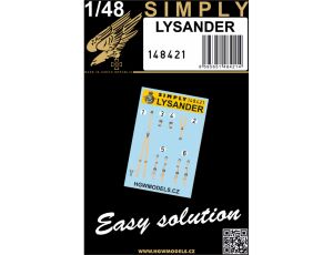 Lysander Simply Seatbelts 1/48