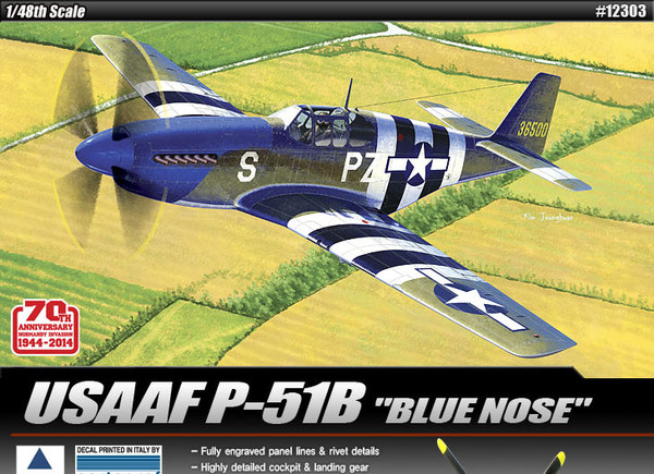 P-51B "Anniv. 70th Normandy 1944" 1/48