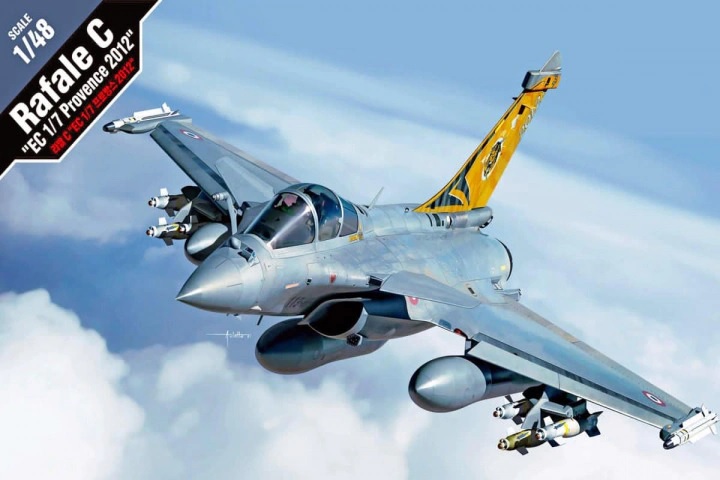 Rafale C "EC 1/7 Provence 2012"