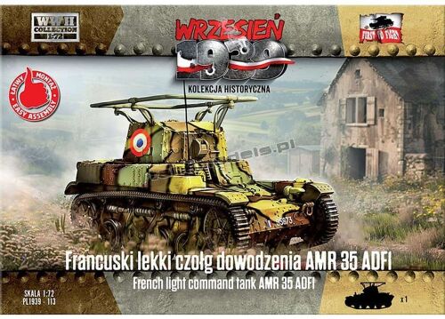 French light command tank AMR 35 ADFI 1/