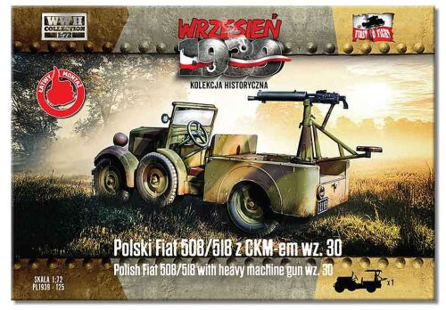 Polski Fiat 508/518 w/ heavy MG wz.30 1/