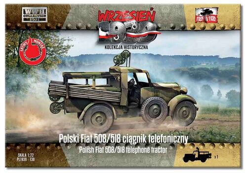 Polish Fiat 508/518 telephone tractor 1/