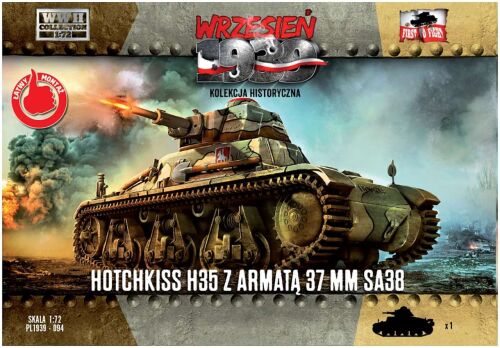 Hotchkiss H35 s kanonem 37mm SA38