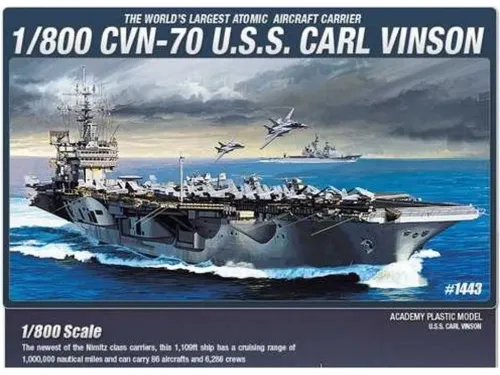 USS CARL VINSON 1/800