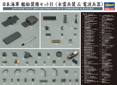 IJN Equipments Set B 1/350