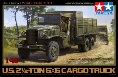 US 2 1/2t 6x6 Cargo Truck 1/48