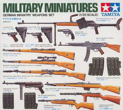 German Weapons Set