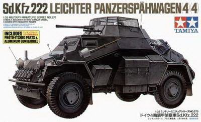 Sd.Kfz.222 w/Photo Etched Parts