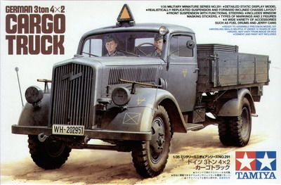 German 3ton 4x2 Cargo Truck