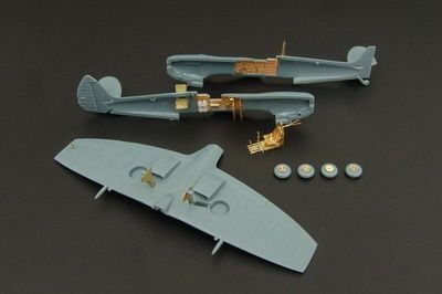 Spitfire Mk.IX PE parts (Eduard)