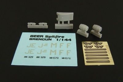 Spitfire Mk.IX w/beer barrel conv.set