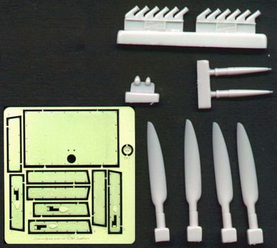 Correction set for ICM Spitfire VII-XVI