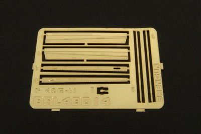 P-40M/N canopy rails (Eduard/Mauve)