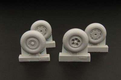Barracuda Mk.II 2 types wheel set (SH)