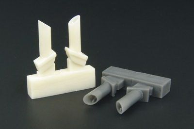 Panzer IV Ausf.J late exhaust pipes Type