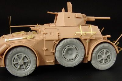 Autoblinda AB41 Wheels