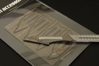 Stainless saw for scalpel holder No.3