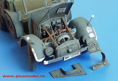 Krupp Protze - motorový set