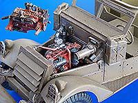 M3 Scout car - motorový set
