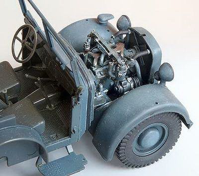 Horch Kfz. 15 - motorový set
