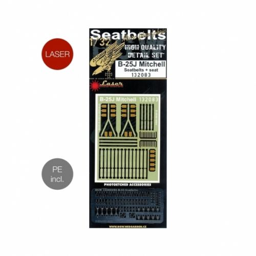 B-25J Seatbelts + seat