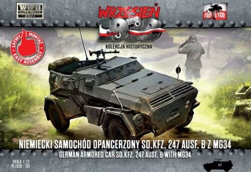 Sd.Kfz.247 Ausf.B w/MG34 German armored