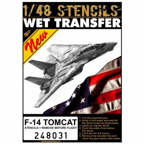 F-14 Tomcat popisky