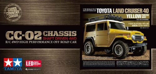 Toyota LC 40 Yel Painted CC-02