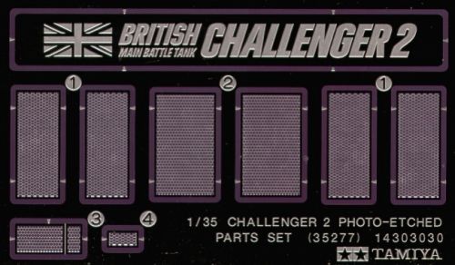 Challenger 2 fotoleptané díly