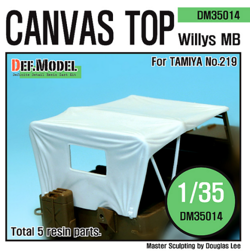 Canvas Top for Willys MB 4x4 Truck(Tamiy