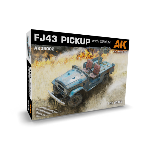 FJ43 Pick Up with DShKM 1/35